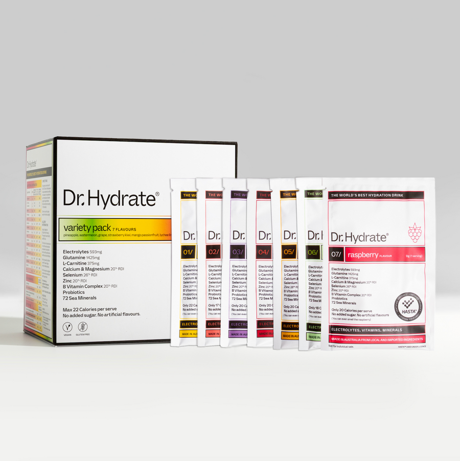 Dr. Hydrate Variety Sachet Pack (7 Flavours)