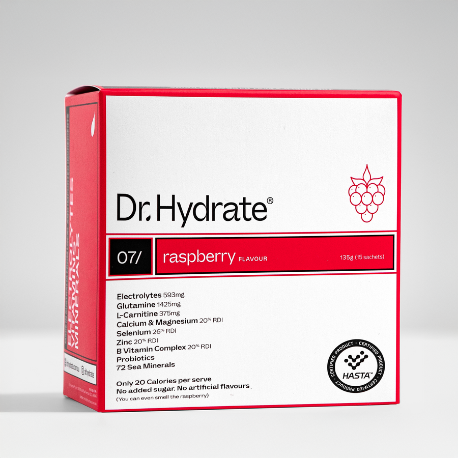 Dr. Hydrate Raspberry Sachet Pack