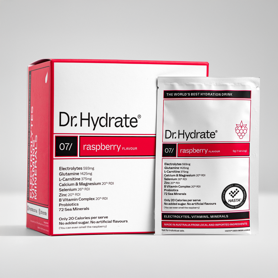 Dr. Hydrate Raspberry Sachet Pack